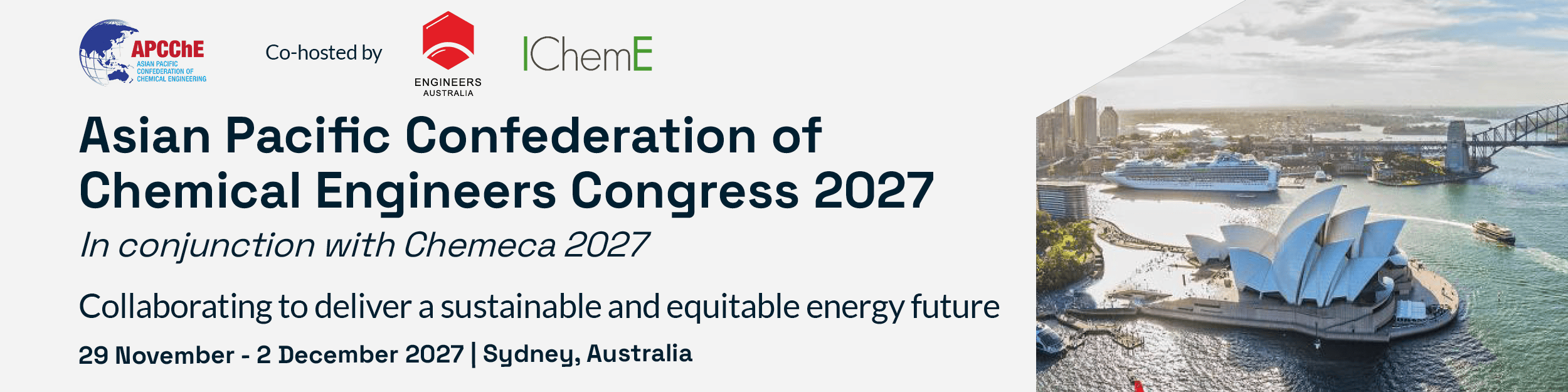 APCChE27 – in conjunction with CHEMECA